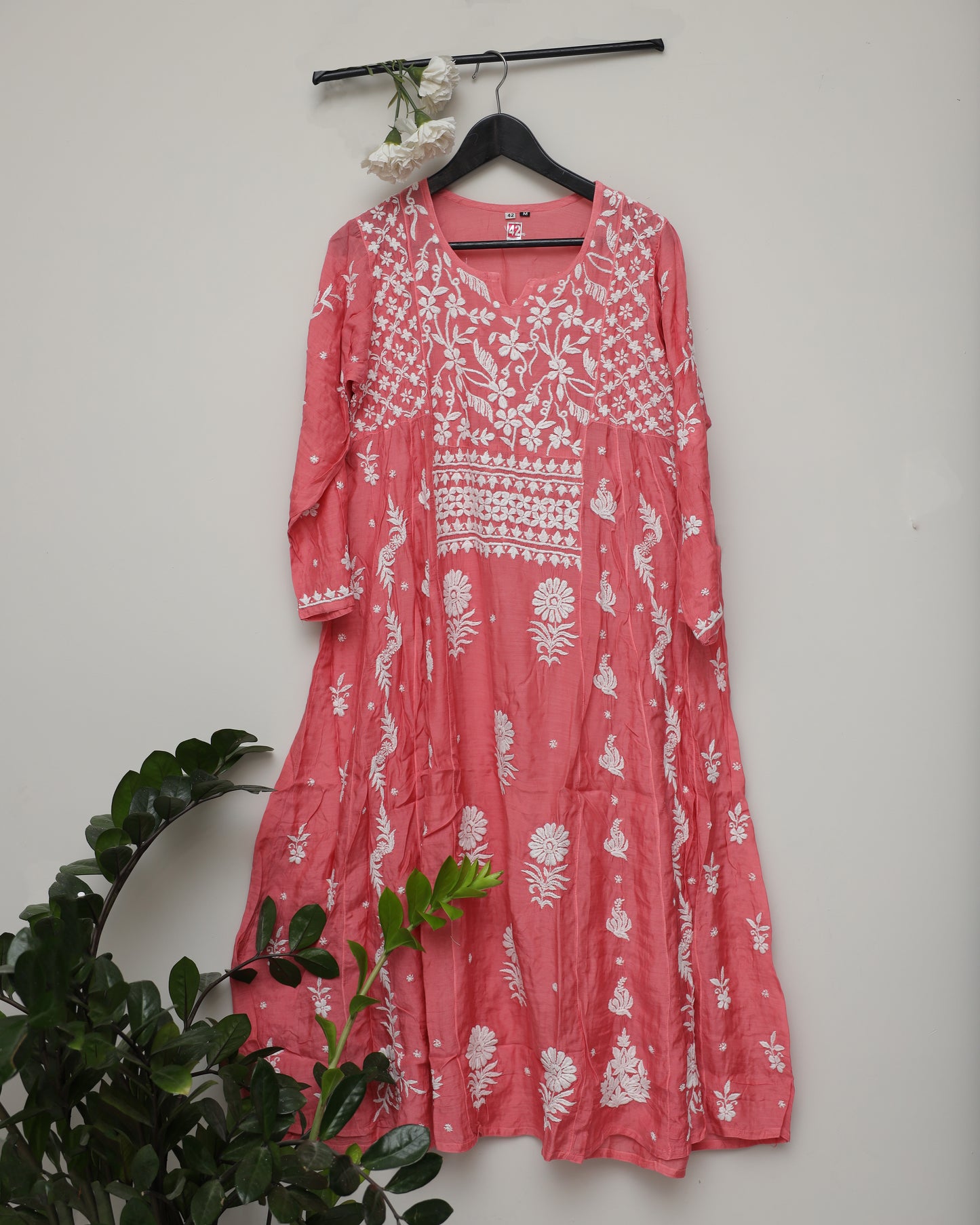 Not So peachy silk kurti