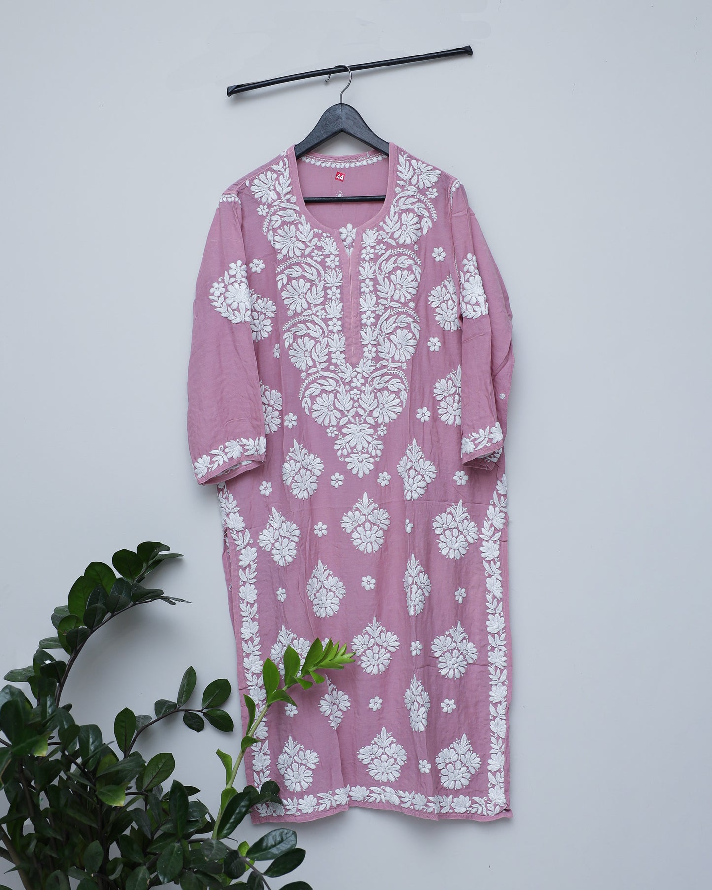 Light work Lukhnowi Style hand crafted kurti