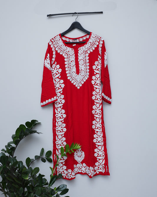 Bloody red with beautiful borders