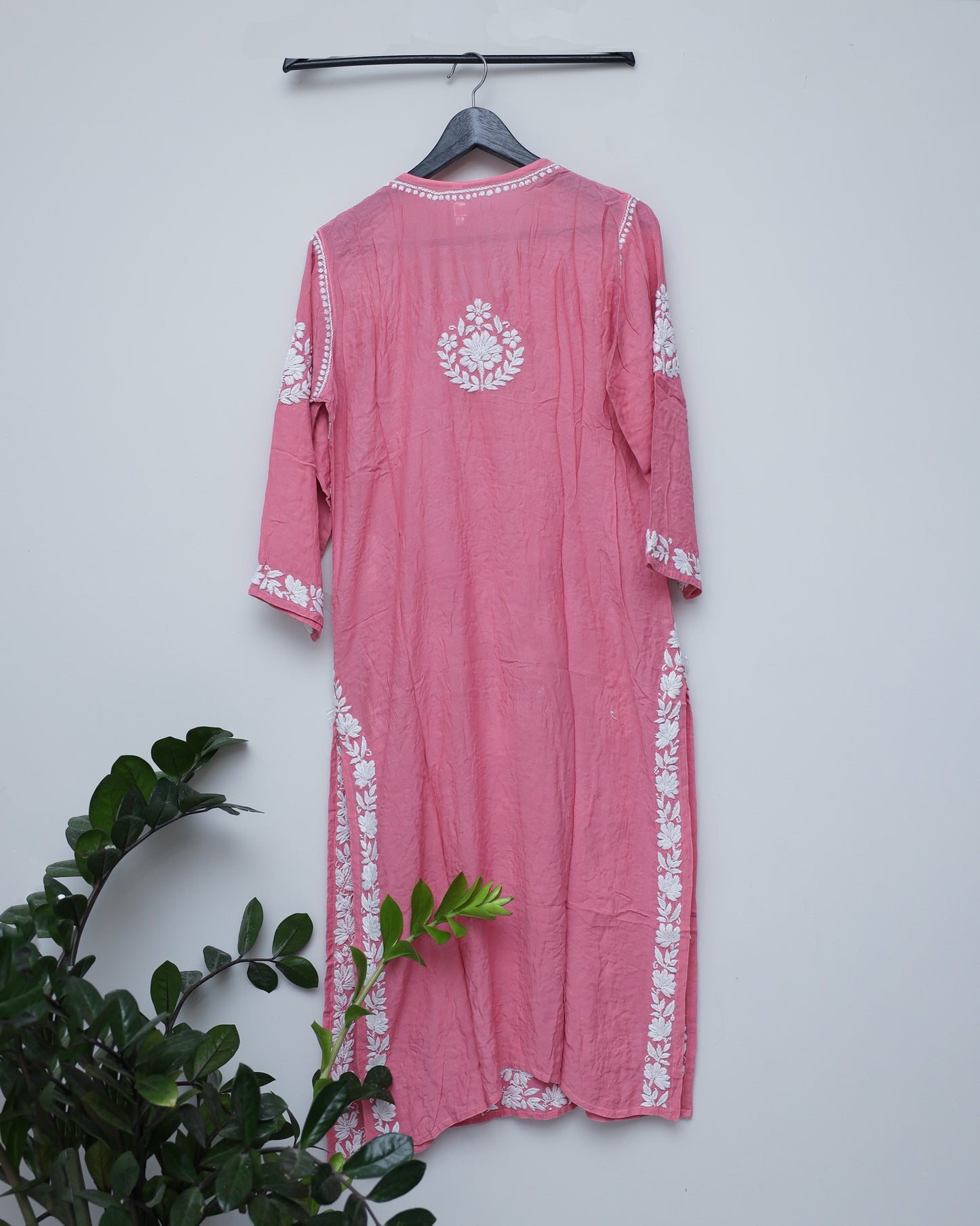 Straight fit high quality semi silk kurti