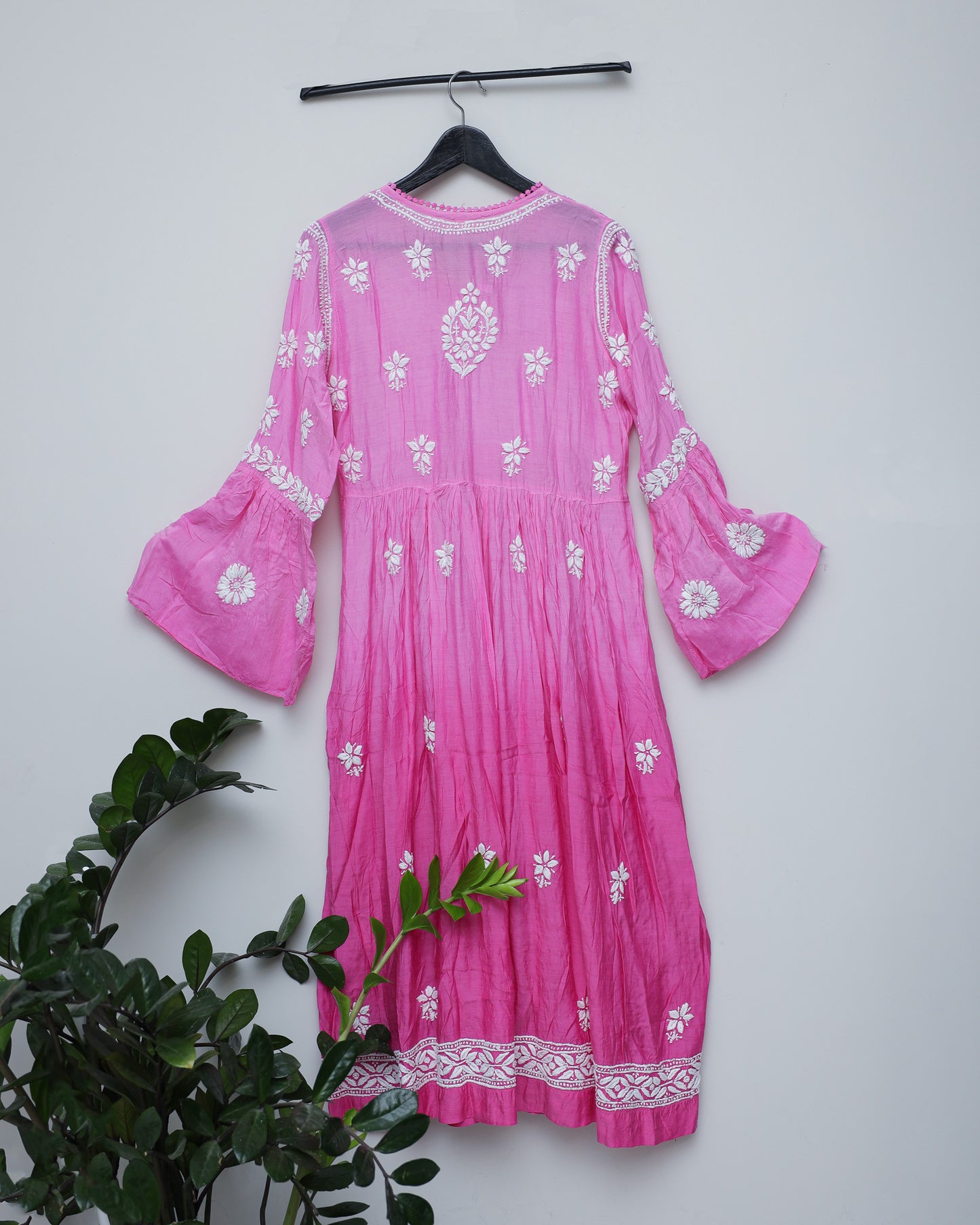 Knee length power pink