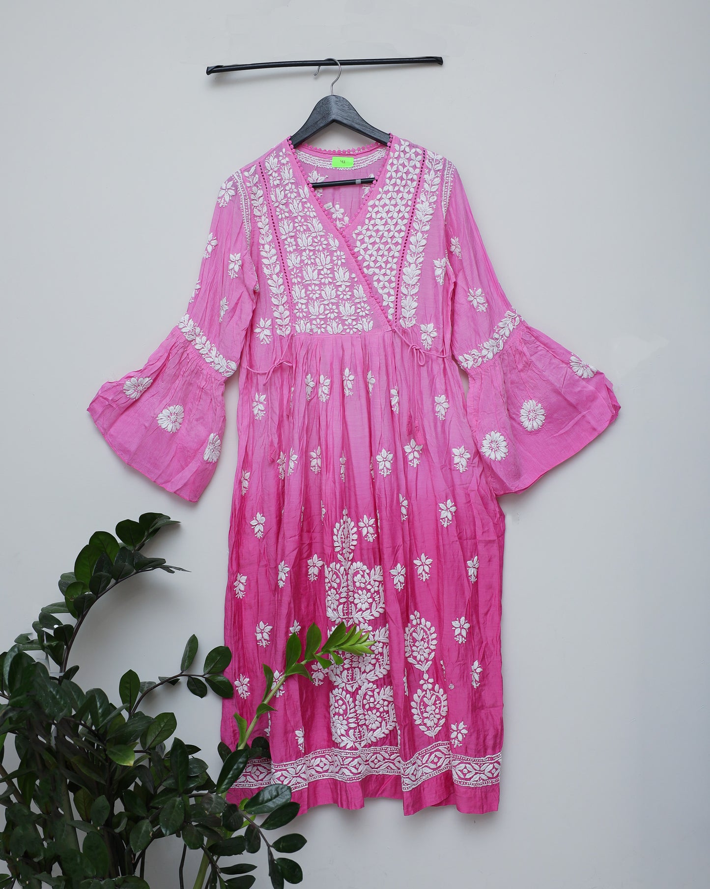 Knee length power pink